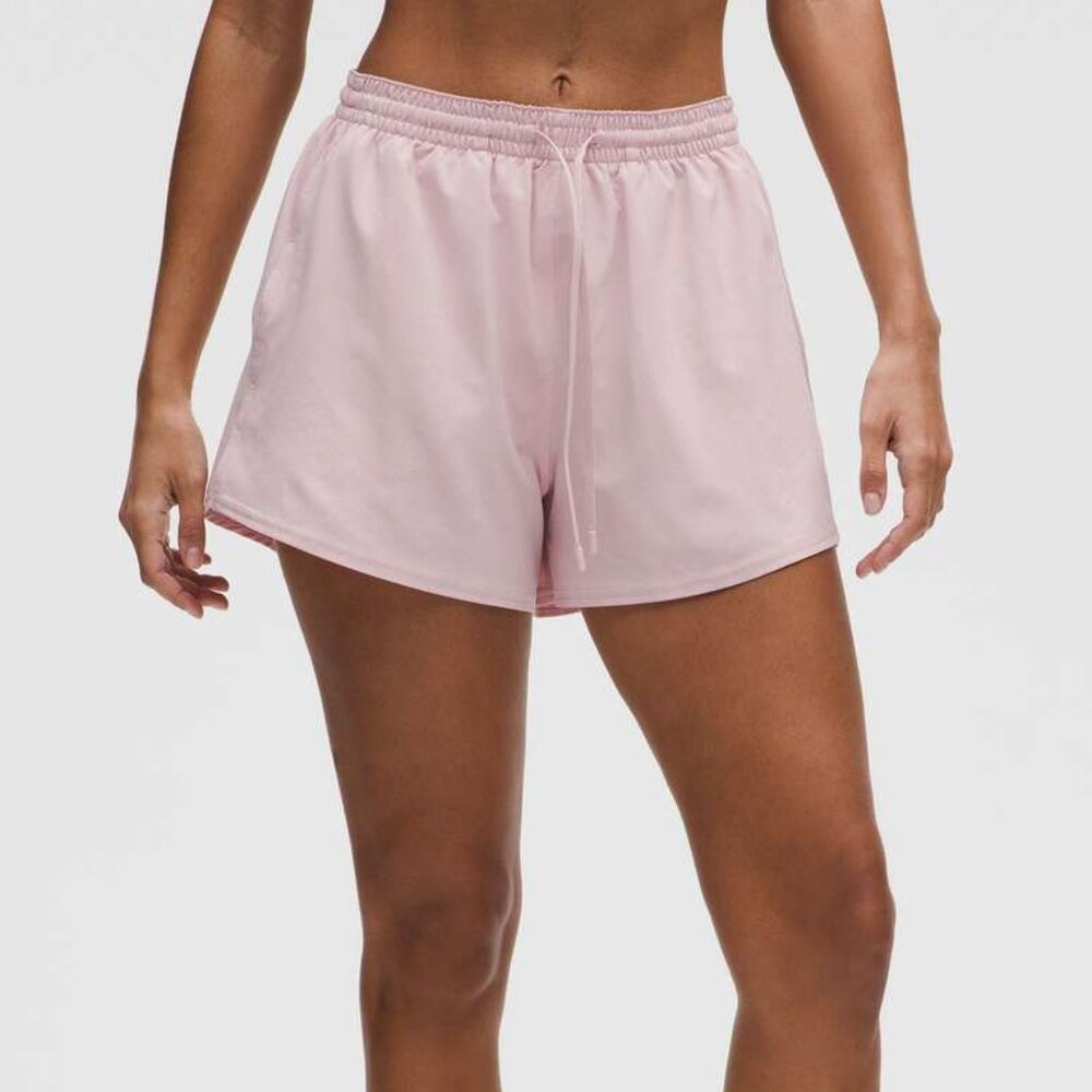 Lululemon Pace Rival High-Rise Short 3" - size 4 (Pink Haze)